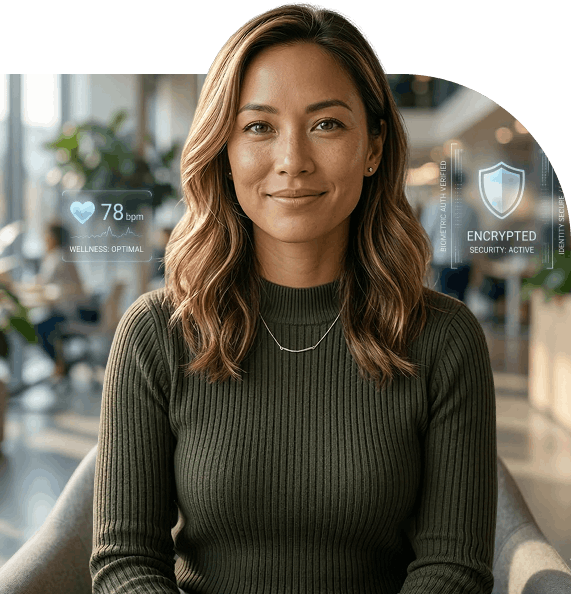 Medical Security Woman